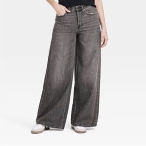 Universal Thread Charcoal Flare Jeans